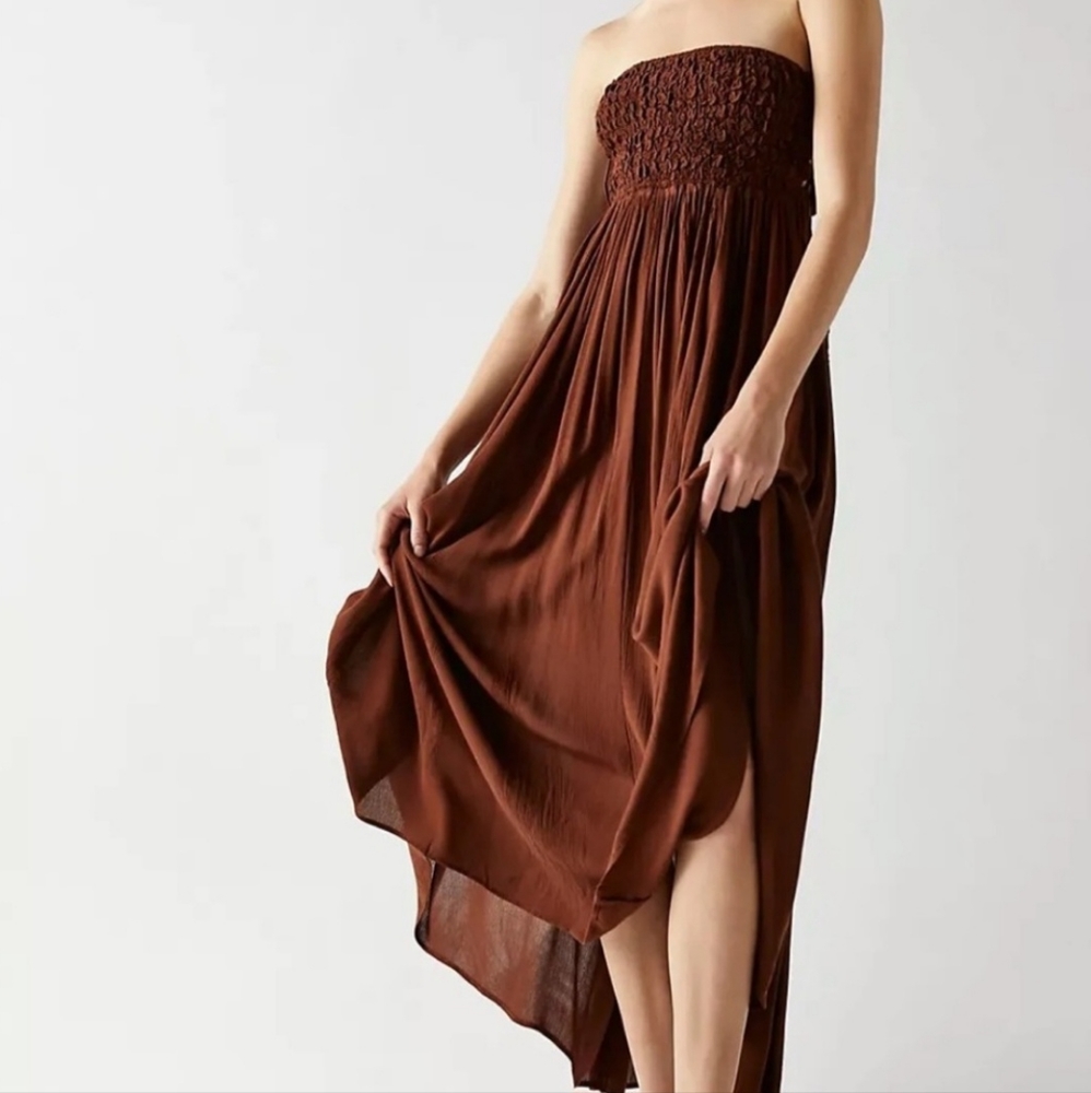 NWOT Free People Turning up the Temperature Maxi by Endless Summer Small - Picture 1 of 7